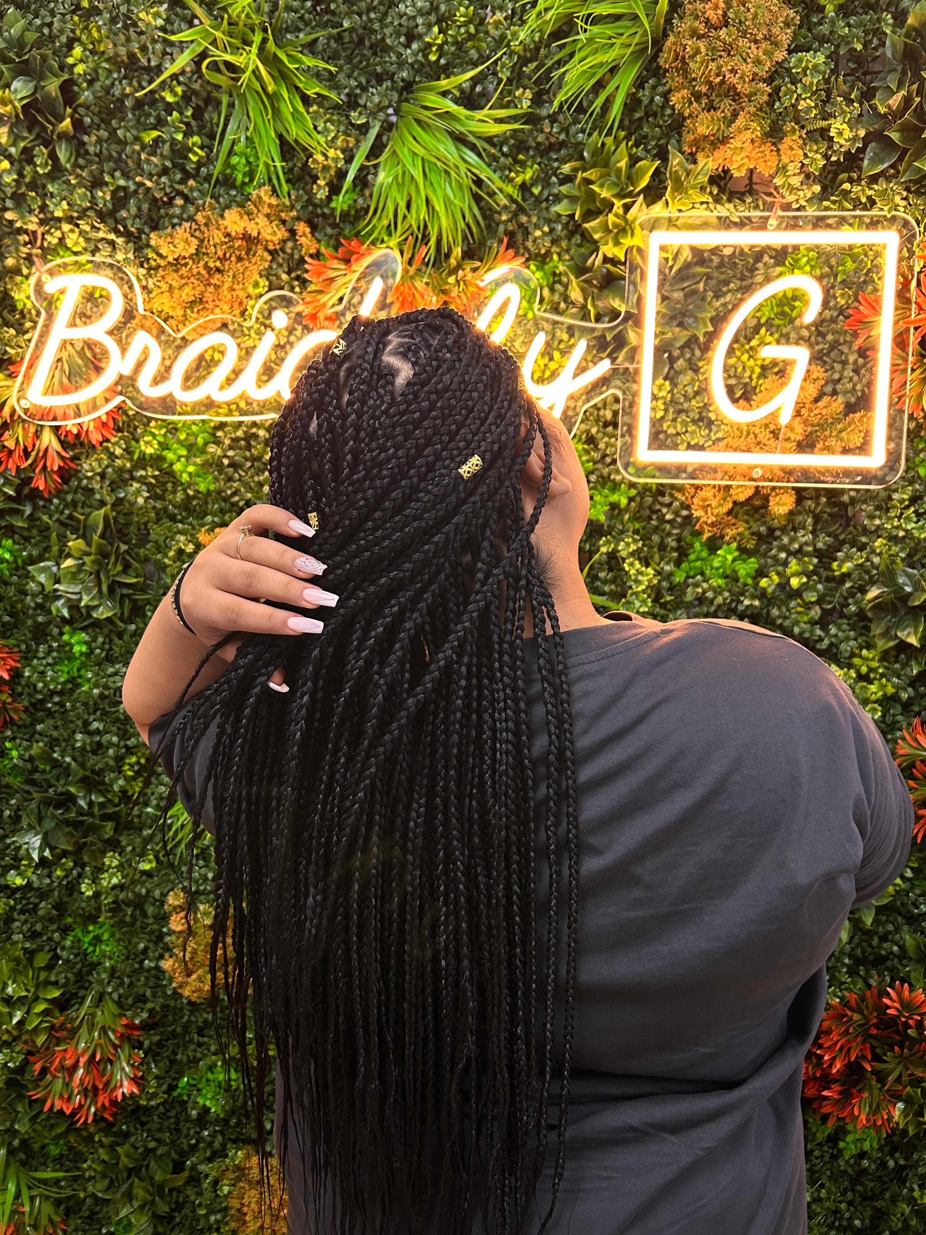 Box Braids marimea S - codite afro subtiri in Bucuresti