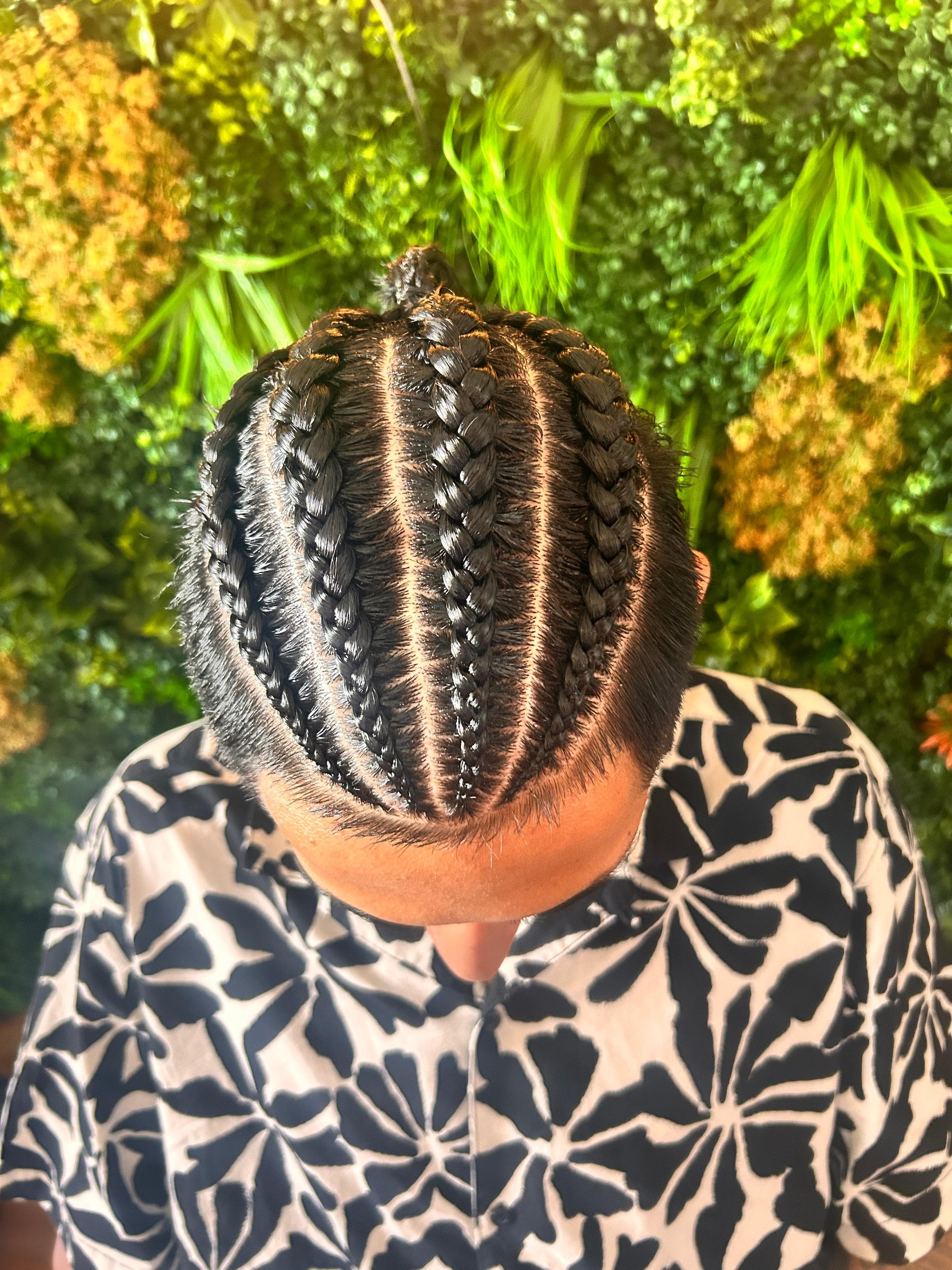 4 Cornrows - codite afro pe scalp in Bucuresti