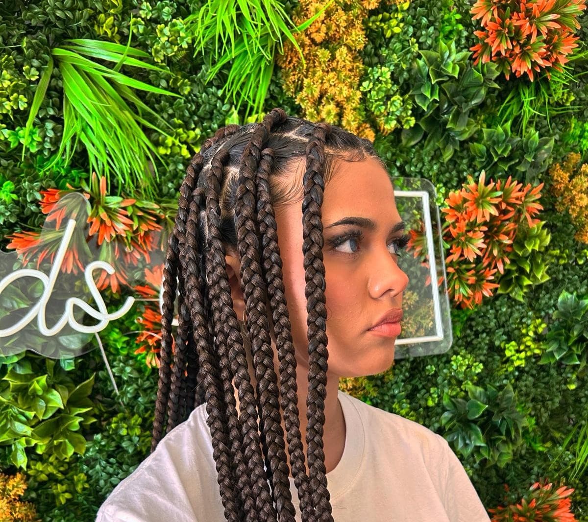 Rezultate si practica curs Curs Box Braids & Boho Knotless - imagine 1